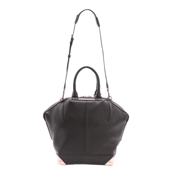 ALEXANDER WANG Pebbled Leather S Emile Bag - Black/Rose Gold - Like New! - Picture 2 of 15